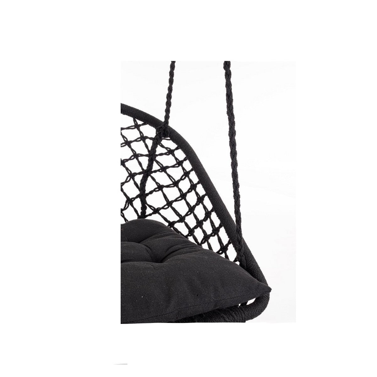 Bizzotto hamac suspendu Javier noir Ø88x130h