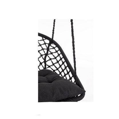 Bizzotto hamac suspendu Javier noir Ø88x130h