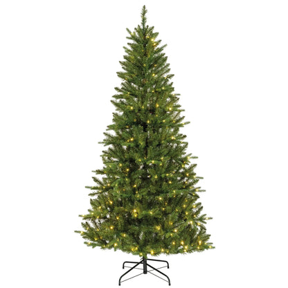Albero di Natale Bretton Fir verde con 400 LED Ø110 × H210 cm