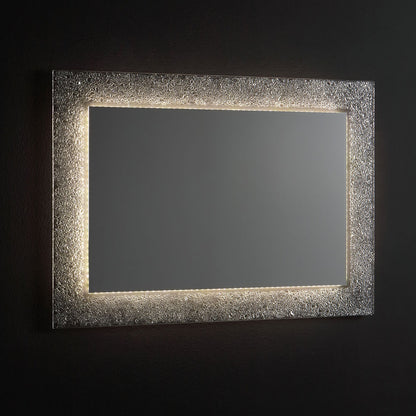 Miroir réversible 98x70 en verre glacé