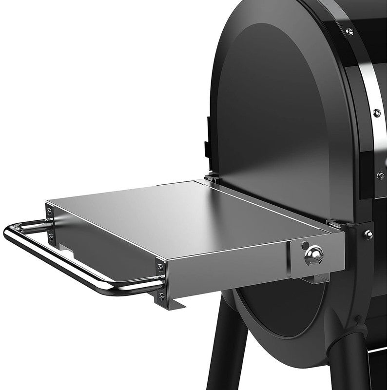 Table d'appoint Weber en acier inoxydable 1300 cm²