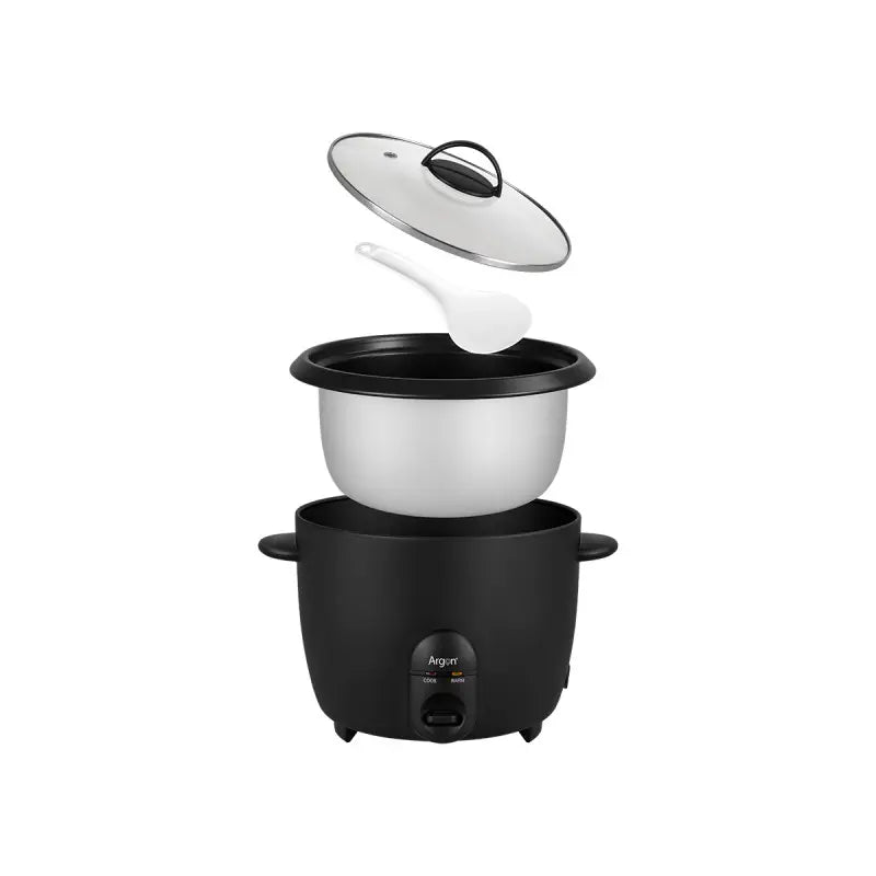 Cuiseur à riz électrique noir mat 1,8L 700W