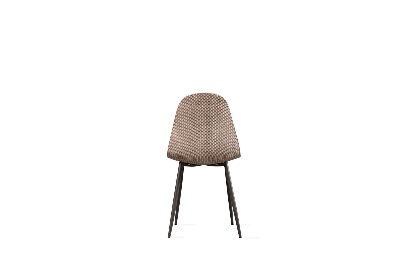 4x Chaise en imitation rotin avec assise beige 438x86,5h cm