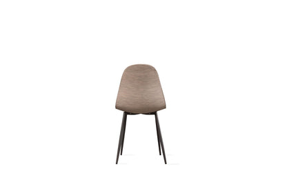 4x Chaise en imitation rotin avec assise beige 438x86,5h cm