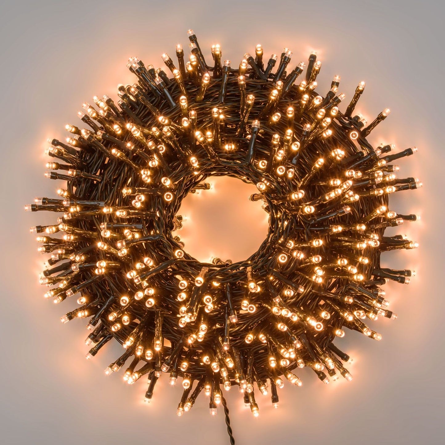 Mini chaîne cluster 1000 LEDs 4x20,5m externe