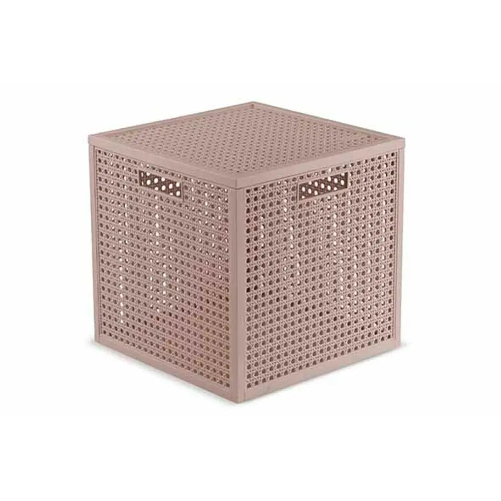 Curver Kaya cube panier gris tourterelle 19l cm 28x28x28 h