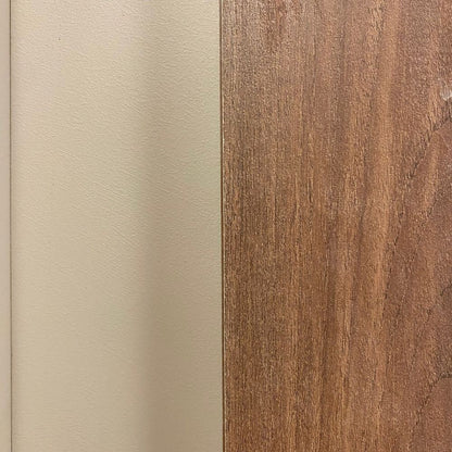 Contenitore 106x40x171 cm in cashmere e noce