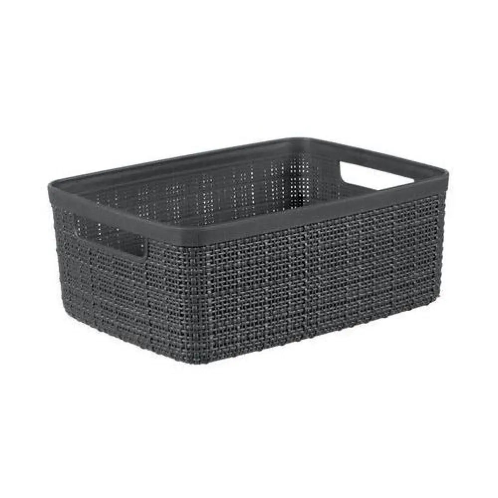 Curver Jute S panier gris foncé 26,5x20x10,5 cm h