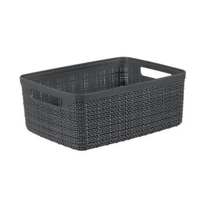 Curver Jute S panier gris foncé 26,5x20x10,5 cm h