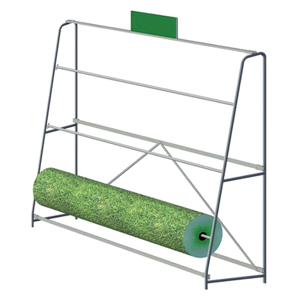 Espositore Per Bobine Prato Cm 246 X 58 X H 210 Capacità 3 Rot.