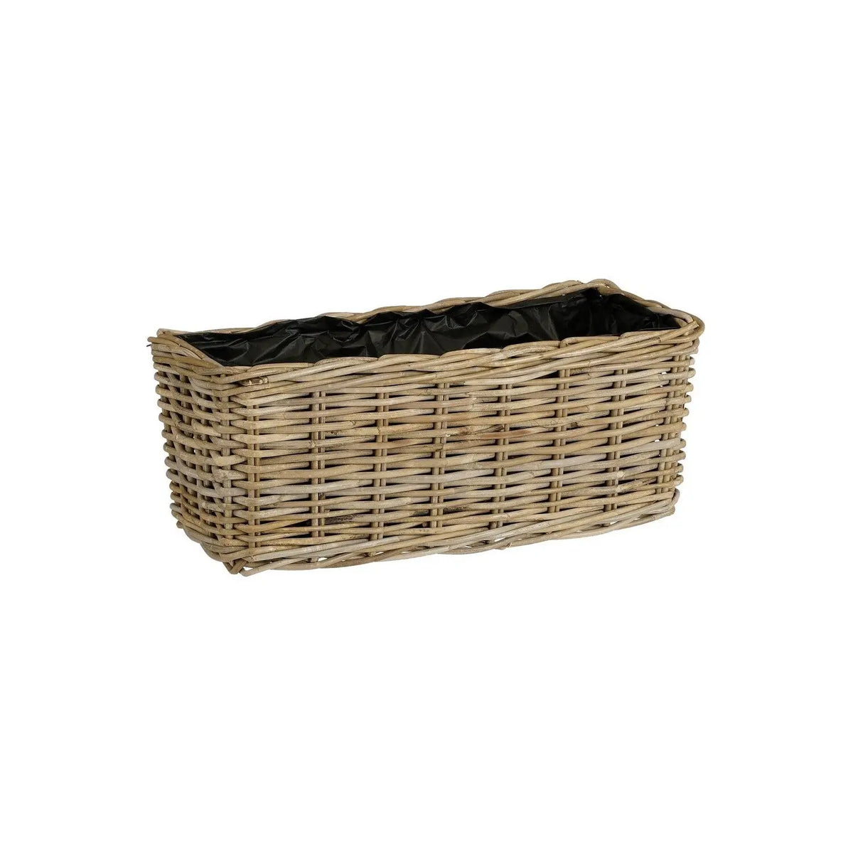 Cesta Marcia piccola rettangolare grigia