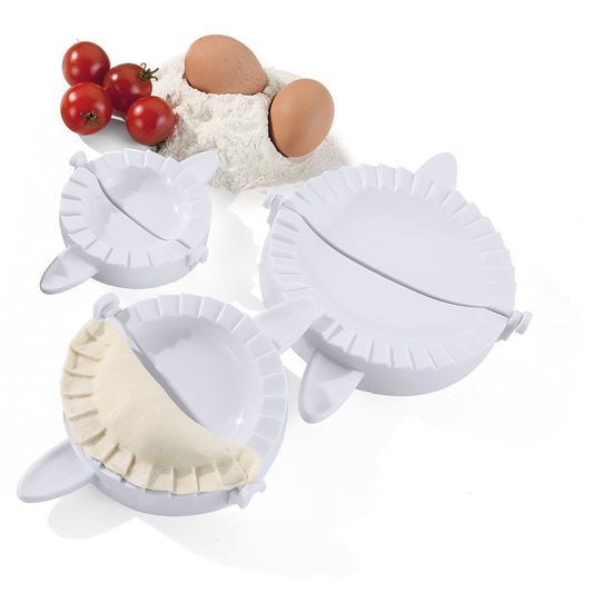 Metaltex lot de 3 formes à raviolis en plastique diamètres 9-12-15 cm