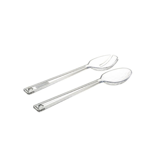 Set de 2 couverts à salade Green Harmony PS transparent