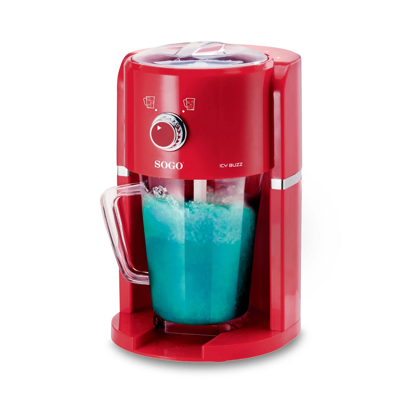 Machine à granité rouge et broyeur à glace 30W