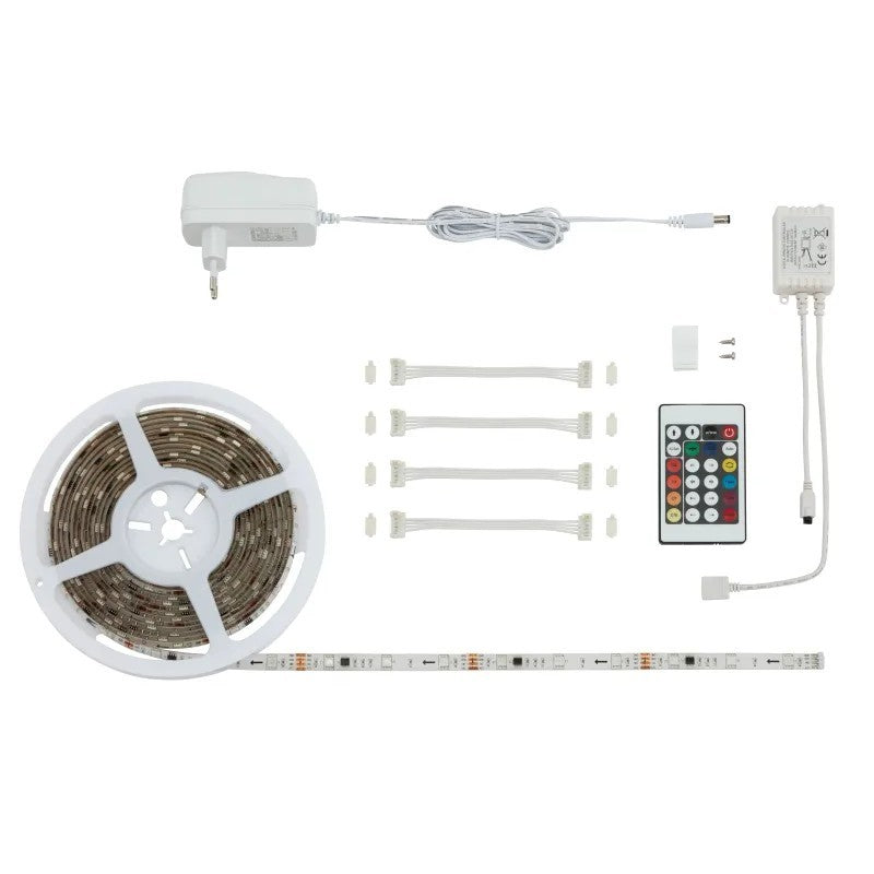 Bande led Briloner RGB 5 mètres 24w 150 leds