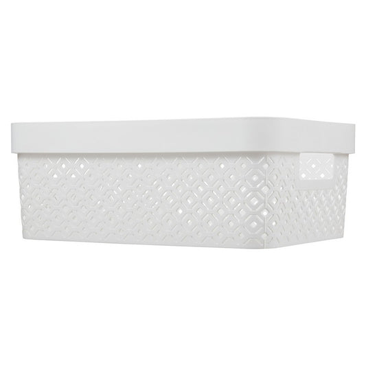 Curver Terrazzo récipient blanc 11l cm 26x35,5x13,6 h