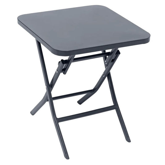 Table basse pliante Greensboro graphite 40x40x45h cm