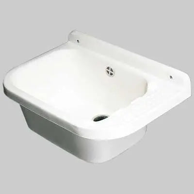 Pilozzo in ABS con sifone e troppopieno 60 × 39 × 25 cm