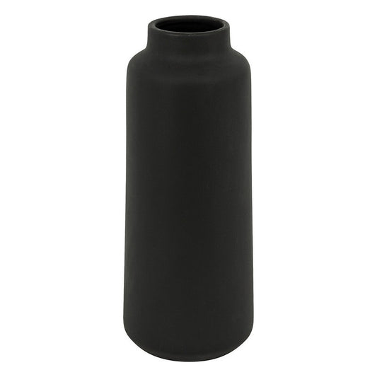 Vase Tila en céramique noire H30 cm