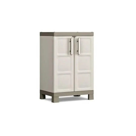Armadio basso Excellence grigio tortora cm 65x45x97 h
