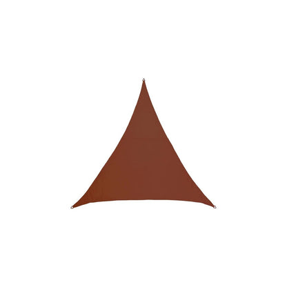 Voile d'ombrage Elyora 3x3x3 acajou