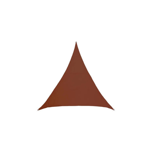 Voile d'ombrage Elyora 3x3x3 acajou