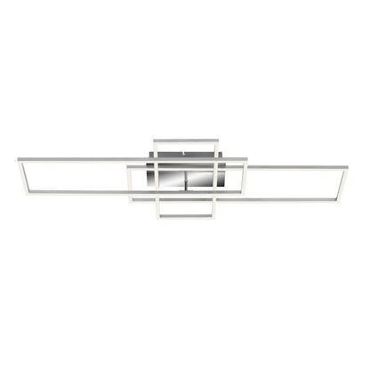 Briloner applique plafonnier cct led 104 cm 2x19w 2500lm chrome