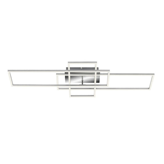 Briloner applique plafonnier cct led 104 cm 2x19w 2500lm chrome