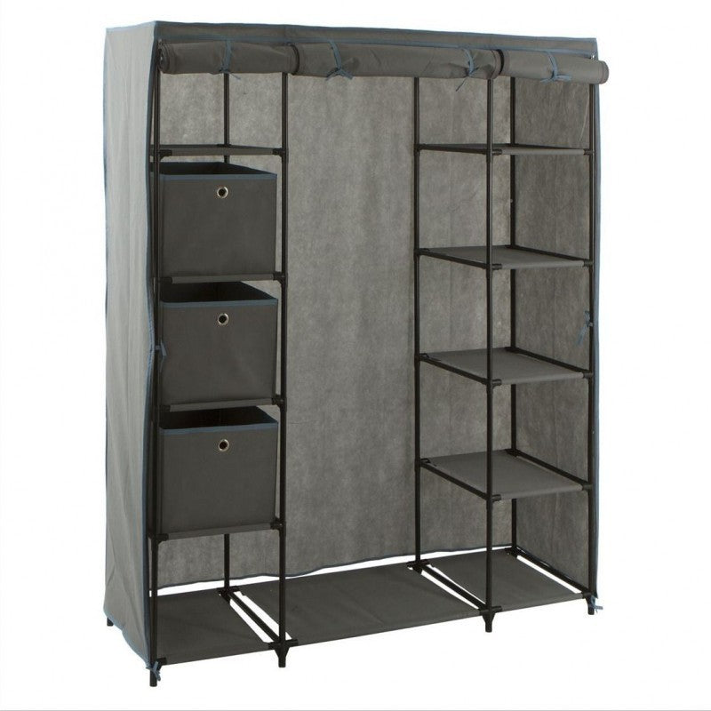 Armoire 1bar-11étagères - 3boxes