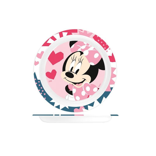 Assiette plate Disney Minnie Icon Ø 21 cm en SAN décoré