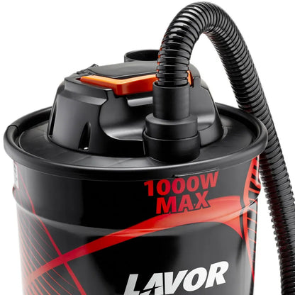 Aspirateur à cendres électrique Lavor Ashley 416 — 1 000 W, 32 × 32 × 38 cm
