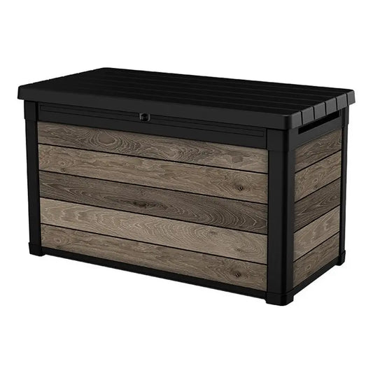 Keter Signature Deco Box 100g tronc de noyer 122,9x62,1x70,6 h cm