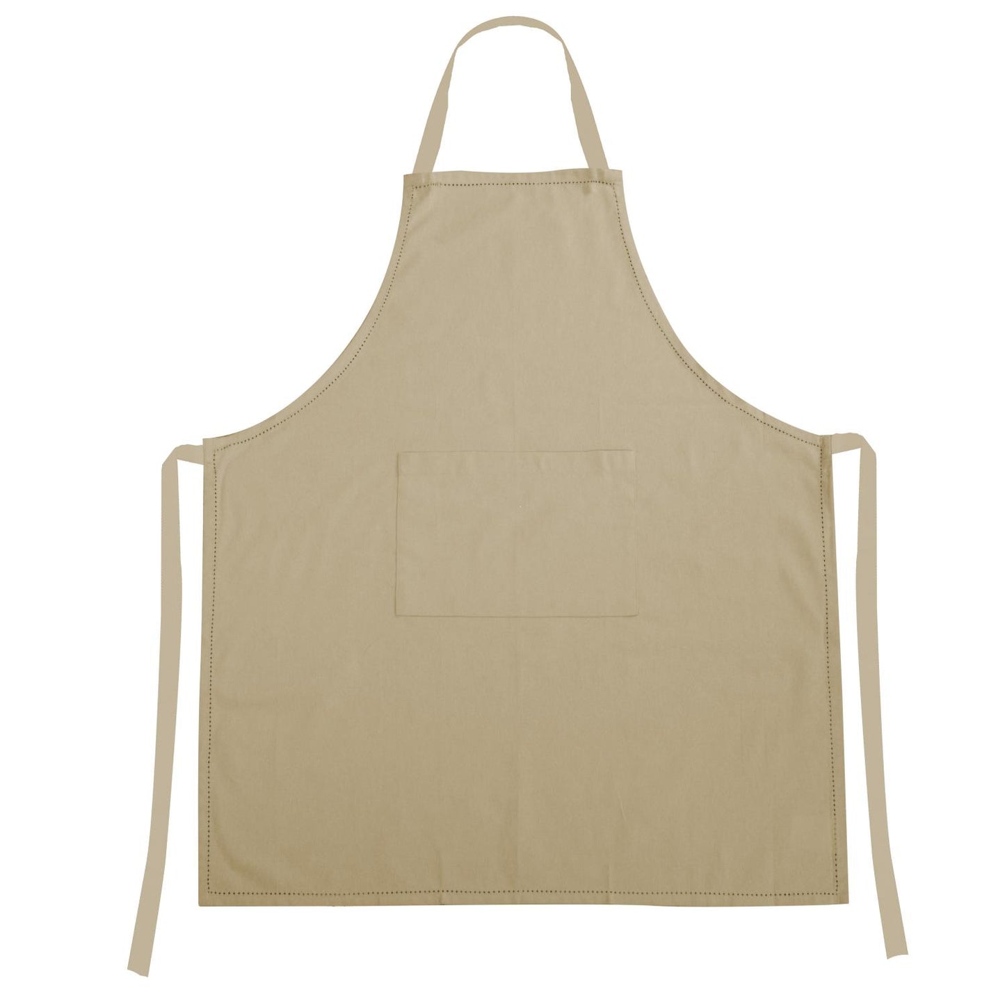 Tablier Juliette beige 80x90 cm