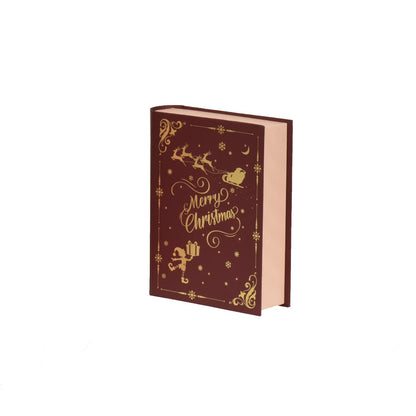 Confezione regalo a forma di libro 13 × 4,2 × H17 cm