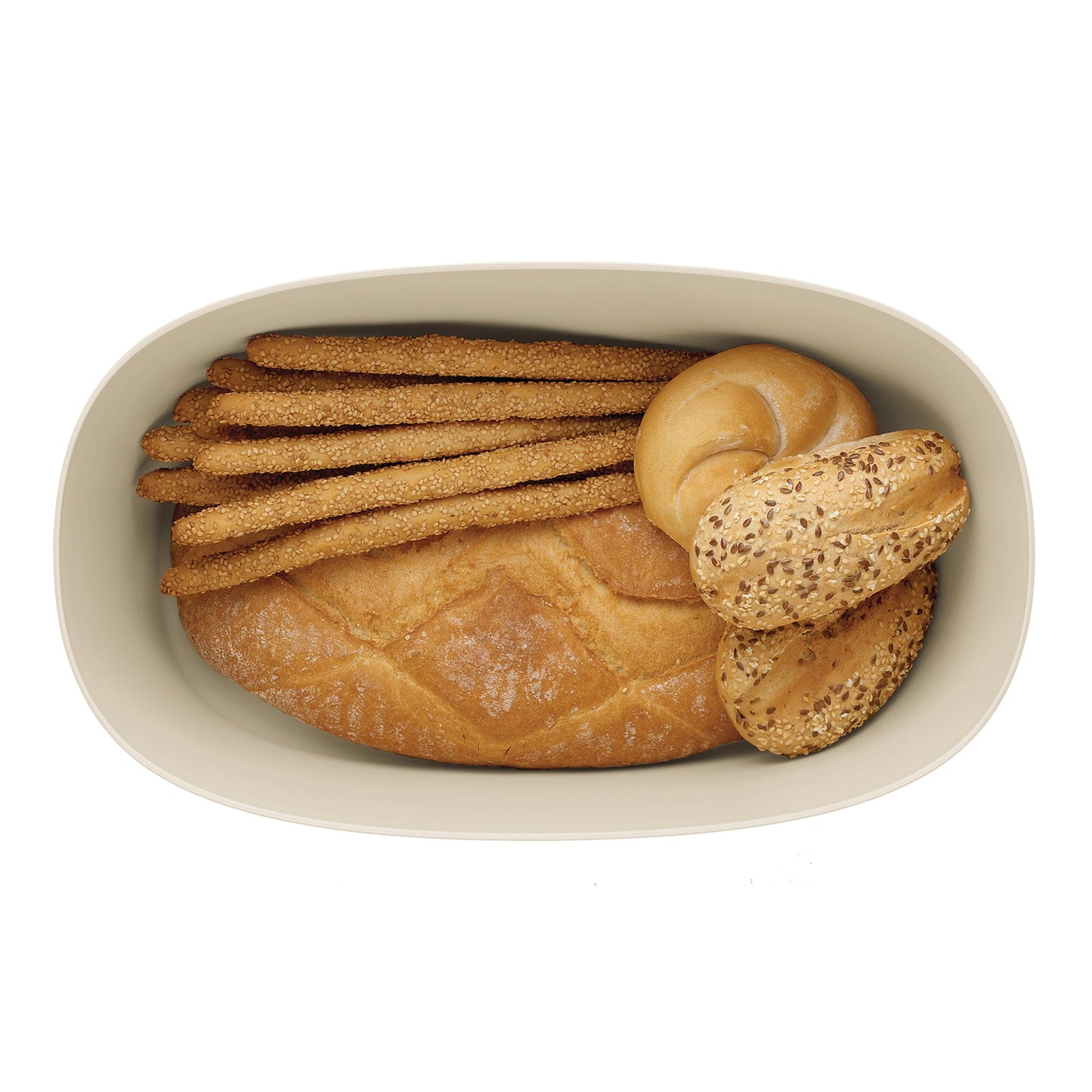 Boîte à pain avec couvercle planche à découper en bambou 39,2 x 23,2 x H 19 cm