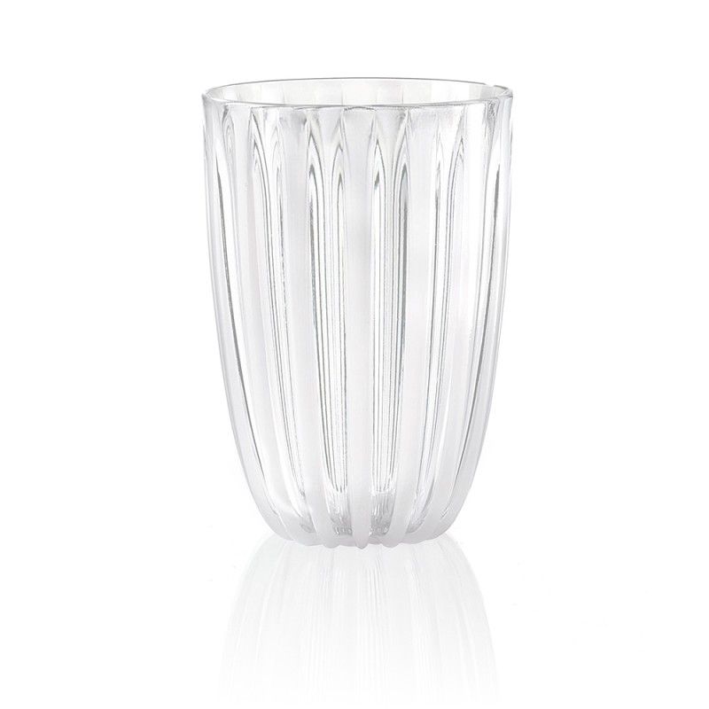 Bicchiere tumbler alto trasparente