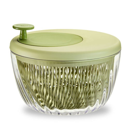 Centrifuga insalata con coperchio ø26 Spin&Store – Verde avocado