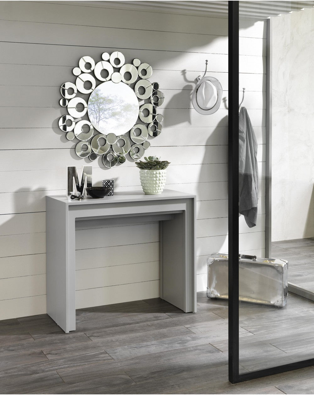 Console extensible 42,5-302,5 x 76 H cm - Pinocchio