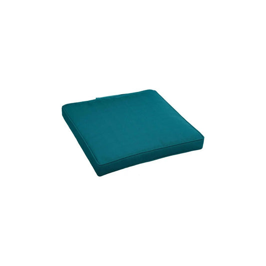 Coussin d'assise Korai 40x40 cm bleu foncé