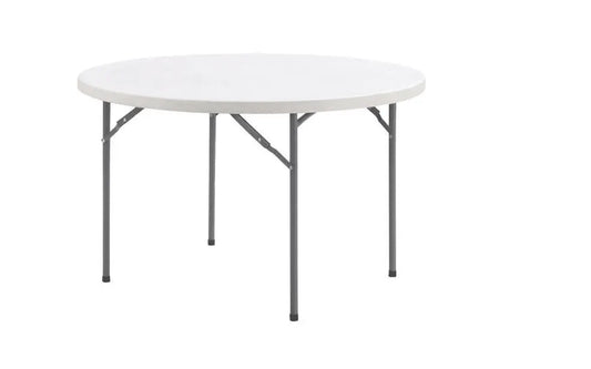 Table de restauration pliante Ø120x74h