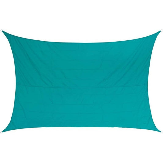 Voile rectangulaire 4x3 m verte