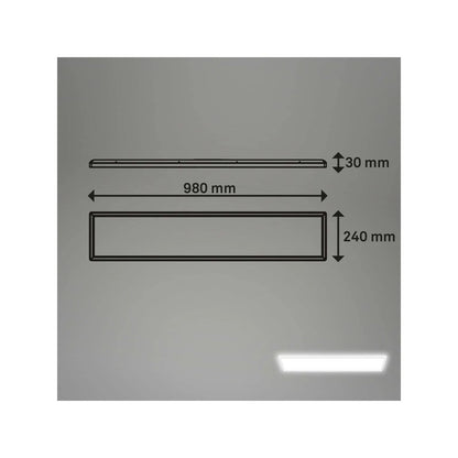 Panneau LED Tava 98 cm 36w 4800lm blanc