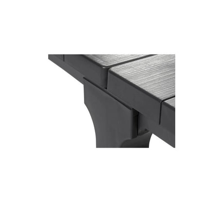 Keter Julie Table double graphite cm 147-295x90x74,5 h