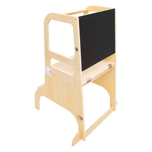 Tour d'observation enfant 3 en 1 Alba en bois H91 cm