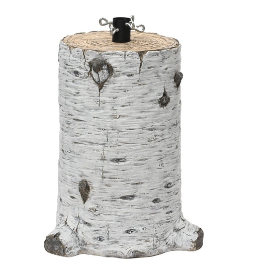 Base per albero di Natale effetto tronco Ø33 × H48,5 cm