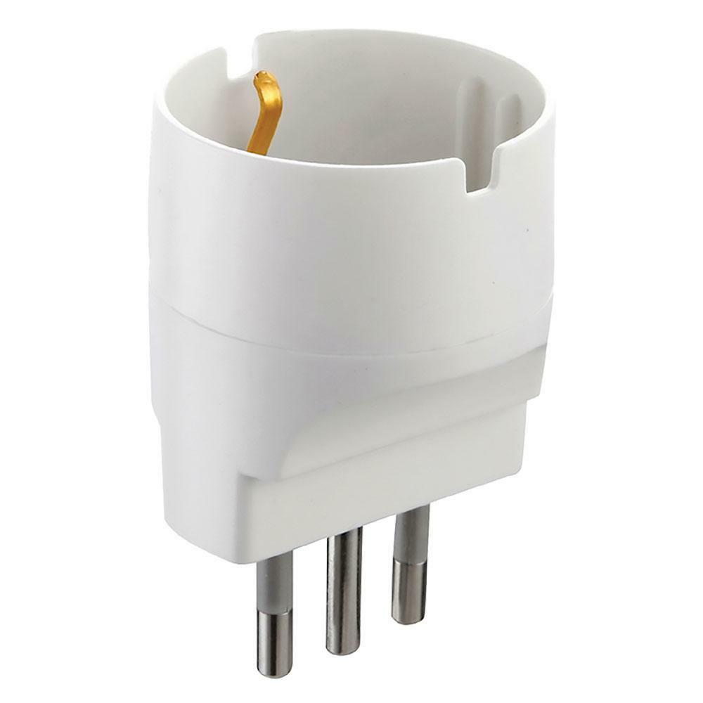 Adaptateur de prise unique 2P T 16A - Solution parfaite pour connecter vos appareils