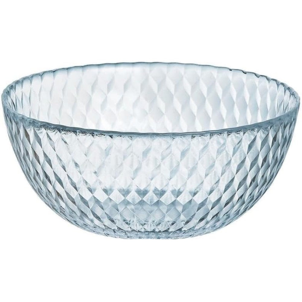 Saladier Pampille en verre transparent 24 cm