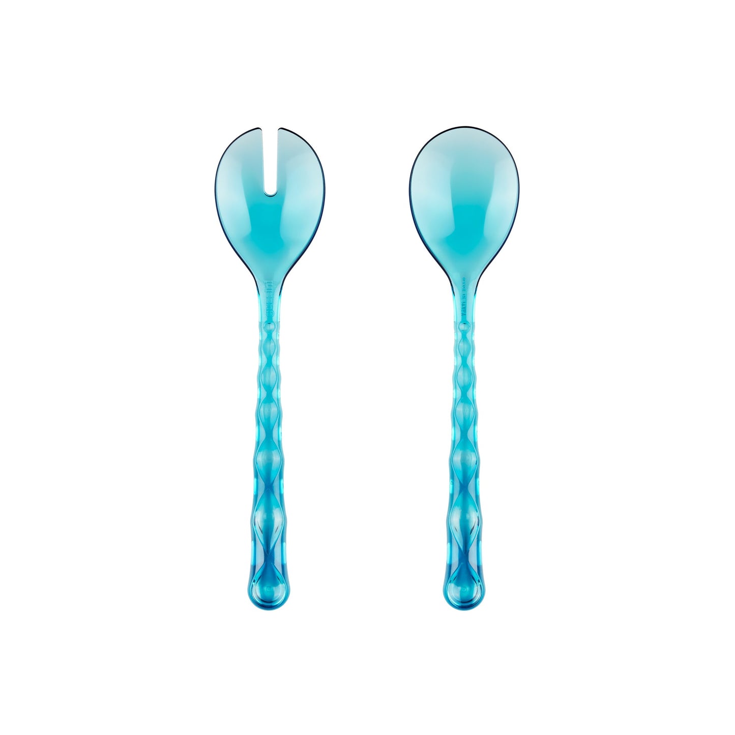 Couverts à salade Vanity, coloris bleu clair 27,5x6,3 cm