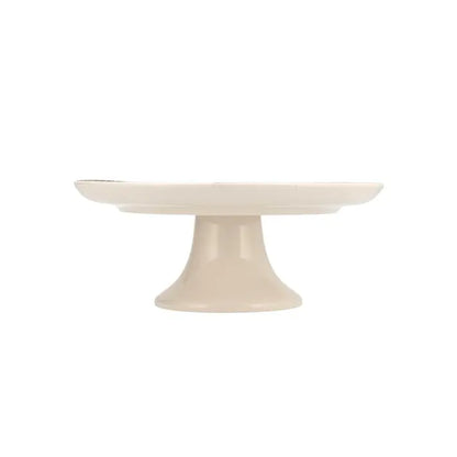 Présentoir à gâteaux sur pied en grès Nordic Sky Voyager — 26 cm