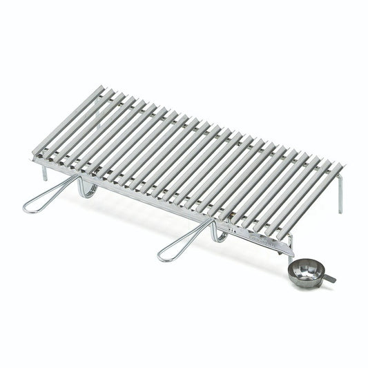 Graticola 20620 cm 75x35 in acciaio inox